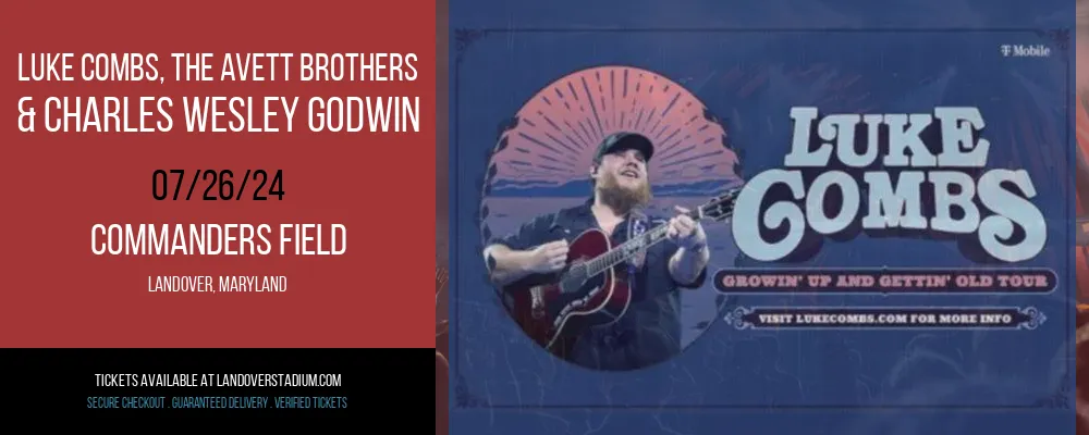 Luke Combs at Commanders Field